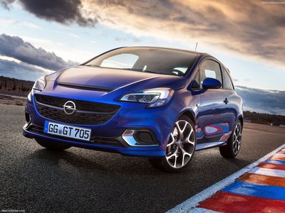 Opel Corsa OPC 2016 Poster with Hanger