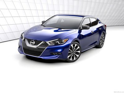 Nissan Maxima 2016 Poster with Hanger