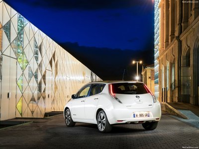 Nissan Leaf 30 kWh 2016 Poster with Hanger