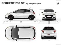 Peugeot 208 2016 stickers 1296713