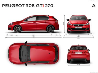 Peugeot 308 GTi 2016 Poster 1296753