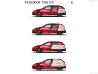 Peugeot 308 GTi 2016 Mouse Pad 1296771
