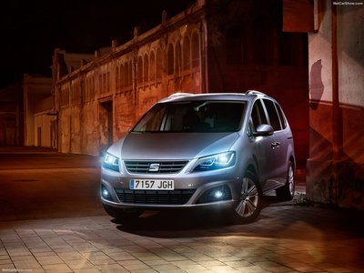 Seat Alhambra 2016 canvas poster