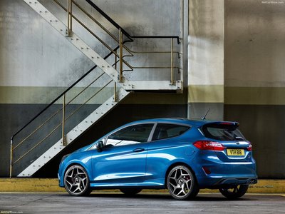 Ford Fiesta ST 2018 canvas poster