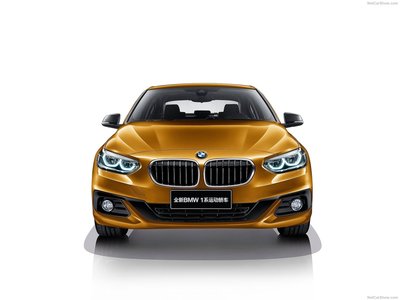 BMW 1-Series Sedan 2017 wooden framed poster