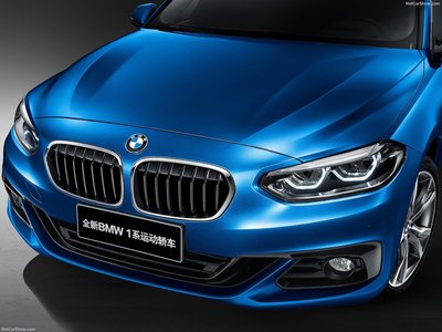 BMW 1-Series Sedan 2017 canvas poster