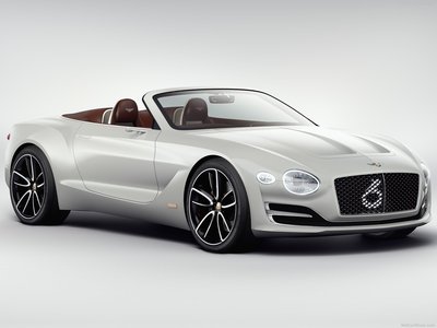 Bentley EXP 12 Speed 6e Concept 2017 Poster with Hanger