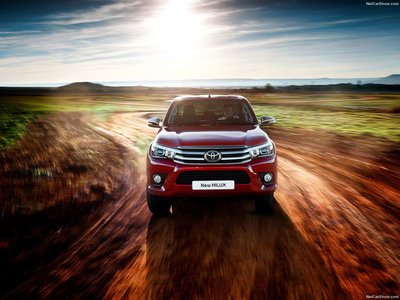 Toyota HiLux 2016 Poster with Hanger