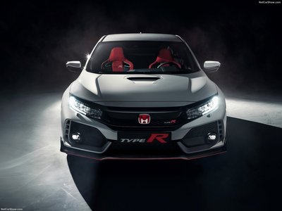 Honda Civic Type R 2018 Poster with Hanger