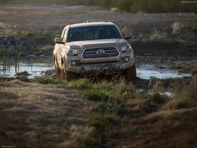 Toyota Tacoma TRD Off-Road 2016 canvas poster