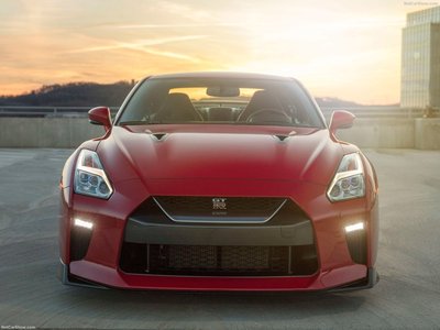 Nissan GT-R Track Edition 2017 Poster with Hanger