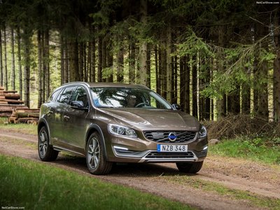 Volvo V60 Cross Country 2016 Poster with Hanger