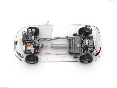 Volkswagen Golf GTE 2017 Poster with Hanger