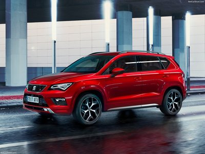 Seat Ateca FR 2018 Poster with Hanger
