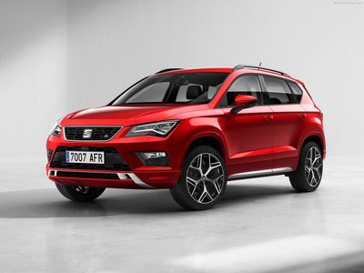 Seat Ateca FR 2018 canvas poster