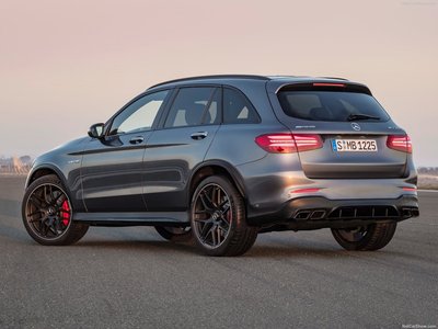 Mercedes-Benz GLC63 S AMG 2018 Poster with Hanger