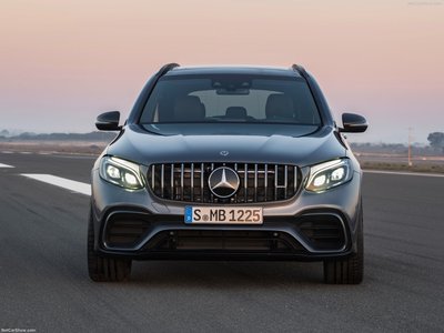 Mercedes-Benz GLC63 S AMG 2018 Poster with Hanger