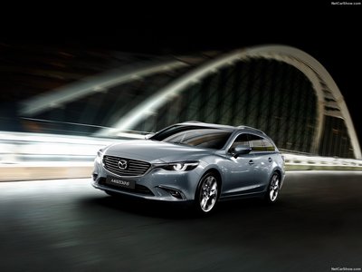 Mazda 6 Wagon 2015 Poster with Hanger