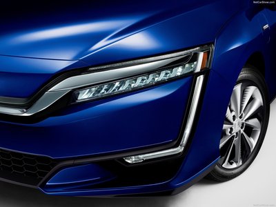 Honda Clarity Electric 2017 Poster with Hanger