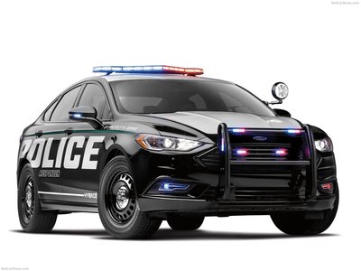 Ford Police Responder Hybrid Sedan 2018 Mouse Pad 1302572