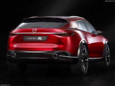 Mazda Koeru Concept 2015 metal framed poster