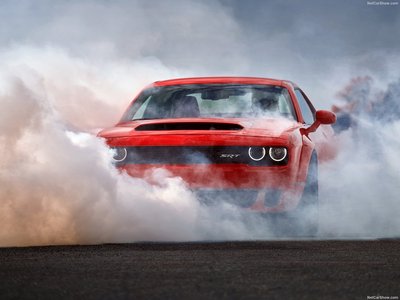 Dodge Challenger SRT Demon 2018 poster