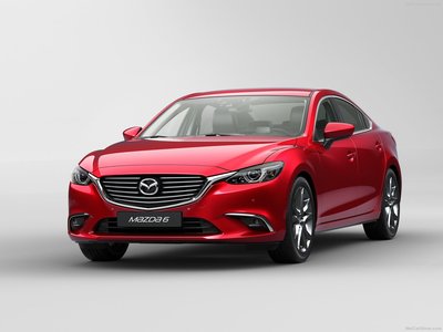 Mazda 6 Sedan 2015 Poster with Hanger