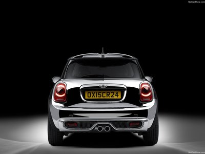 Mini Chrome Line Exterior Deluxe Concept 2015 Poster with Hanger