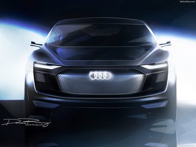 Audi e-tron Sportback Concept 2017 Poster 1303698