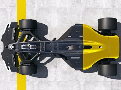 Renault RS 2027 Vision Concept 2017 Poster with Hanger