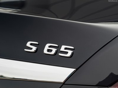 Mercedes-Benz S65 AMG 2018 Poster with Hanger