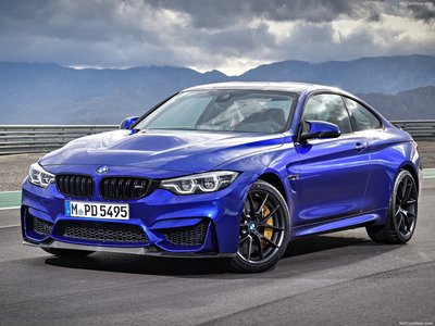 BMW M4 CS 2018 Poster with Hanger