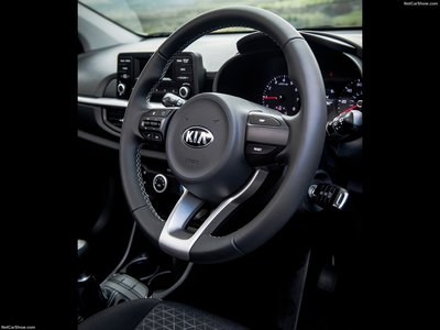 Kia Picanto [UK] 2017 wooden framed poster