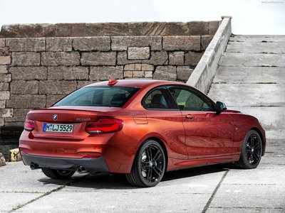 BMW M240i Coupe 2018 canvas poster