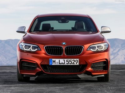 BMW M240i Coupe 2018 Poster with Hanger