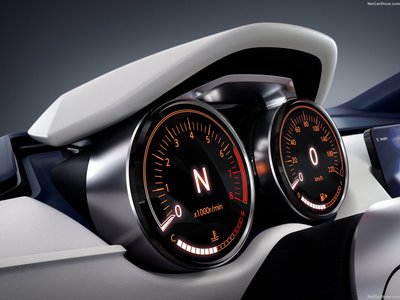 Nissan Sway Concept 2015 metal framed poster