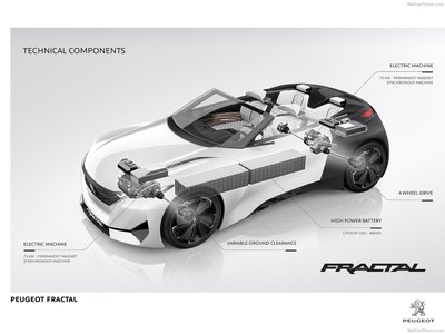 Peugeot Fractal Concept 2015 Mouse Pad 1306967