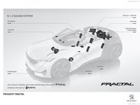 Peugeot Fractal Concept 2015 Mouse Pad 1306969