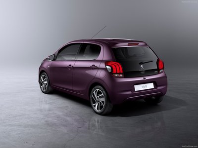 Peugeot 108 2015 Poster with Hanger