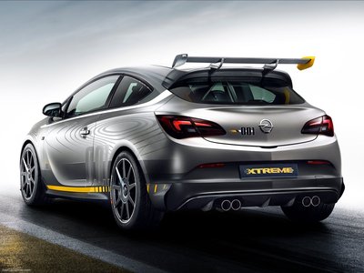 Opel Astra OPC Extreme 2015 wooden framed poster