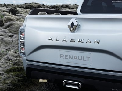 Renault Alaskan Concept 2015 metal framed poster