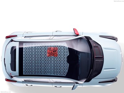 Qoros 2 SUV PHEV Concept 2015 metal framed poster
