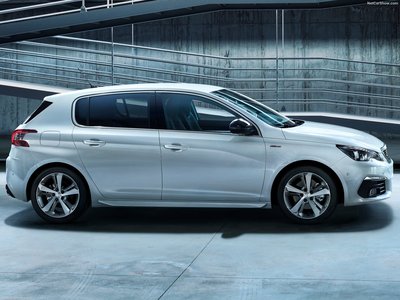 Peugeot 308 2018 Poster with Hanger