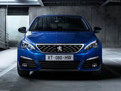 Peugeot 308 2018 canvas poster