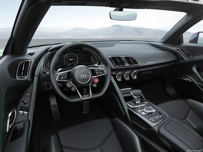 Audi R8 Spyder V10 plus 2018 poster