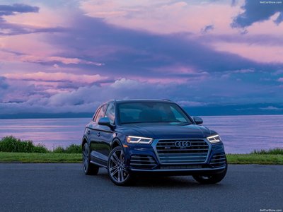 Audi SQ5 3.0 TFSI 2018 Poster with Hanger