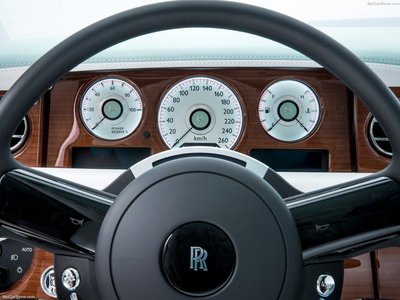 Rolls-Royce Phantom Serenity 2015 wooden framed poster