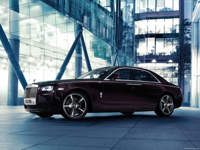 Rolls-Royce Ghost V-Specification 2015 Poster with Hanger