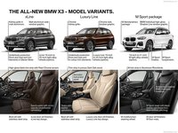 BMW X3 2018 stickers 1311652