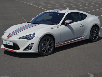 Toyota GT86 Blanco 2015 canvas poster